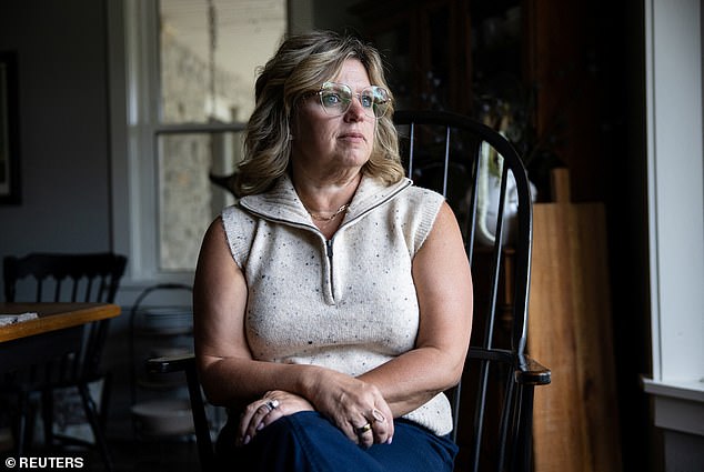 Dawn Heidlebaugh, eine Mutter von vier Kindern aus Ohio, sagte, die Einnahme von Ozempic habe bei ihr Selbstmordgedanken ausgelöst (Bild)