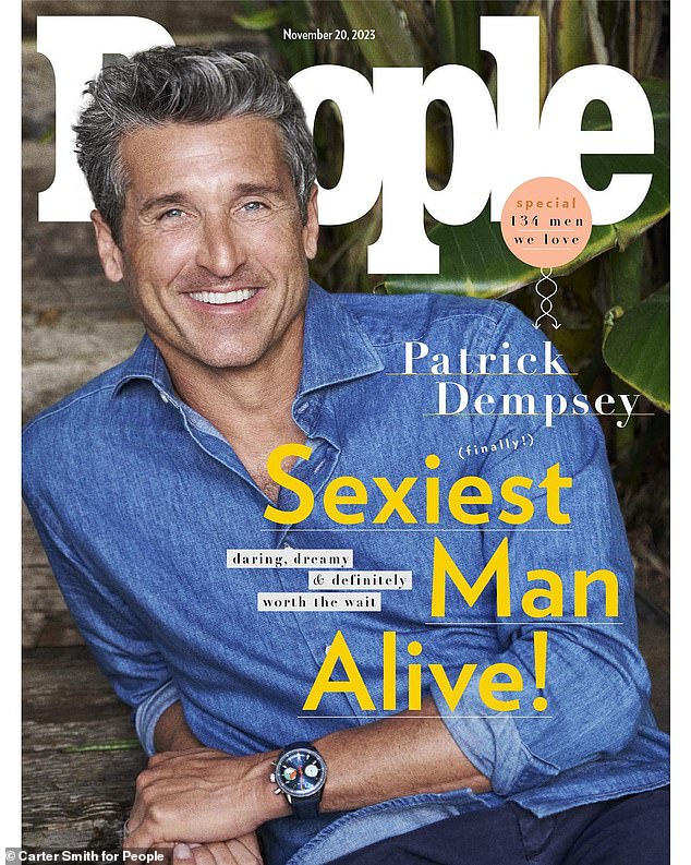 Das Neueste: Patrick Dempsey, 57, wurde am Dienstagabend bei Jimmy Kimmel Live vom People-Magazin zum Sexiest Man Alive 2023 gekürt