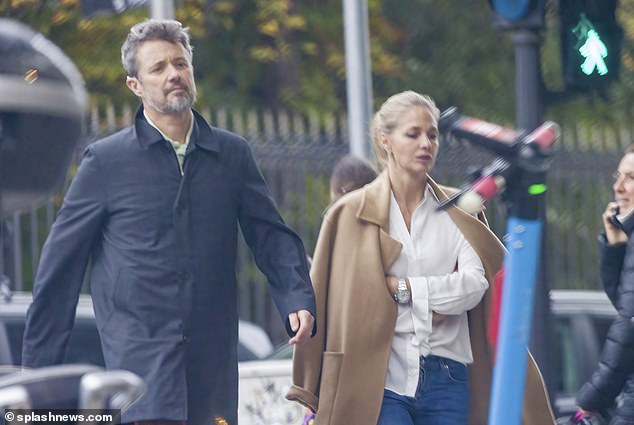 Photos of Crown Prince Frederik of Denmark and Genoveva Casanova on a night out in Madrid without his wife Crown Princess Mary have emerged. Pictures, taken throughout the day, show the pair having a stroll around El Retiro Park