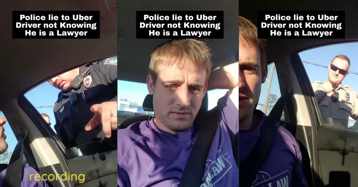 Polizei belügt Uber-Fahrer, ohne zu wissen, dass er Anwalt ist