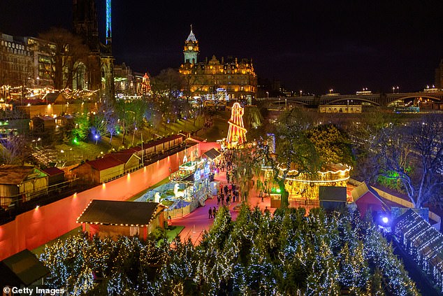 Edinburgh's world-renowned Christmas market is a firm favourite that people travel to from across the UK and beyond (Photo: Getty)
