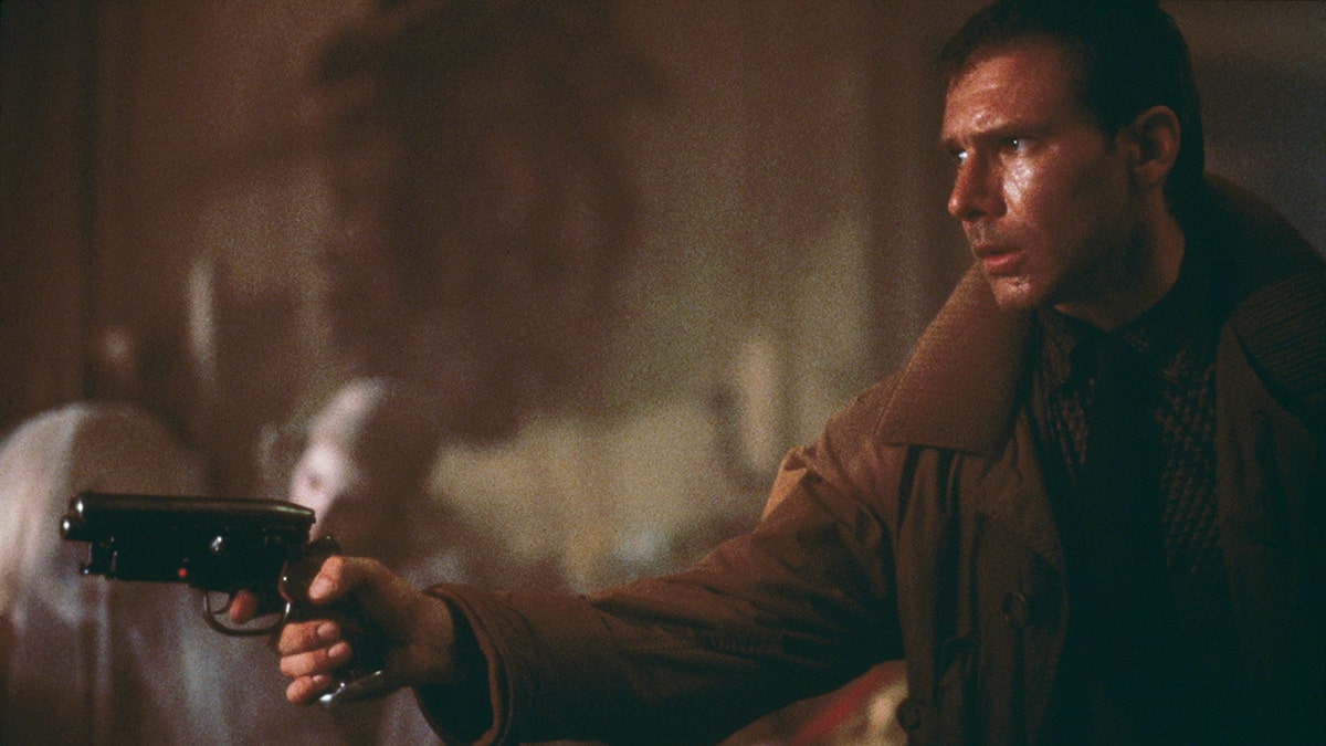 Harrison Ford in einer Szene aus Blade Runner