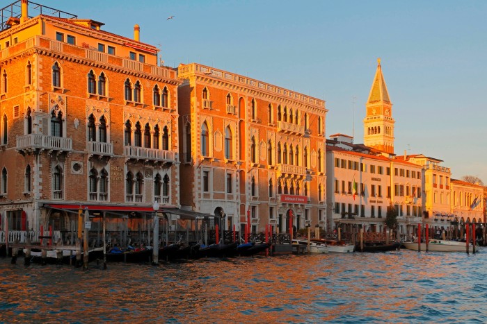 Das Hotel Palazzo Bauer am Canal Grande in Venedig