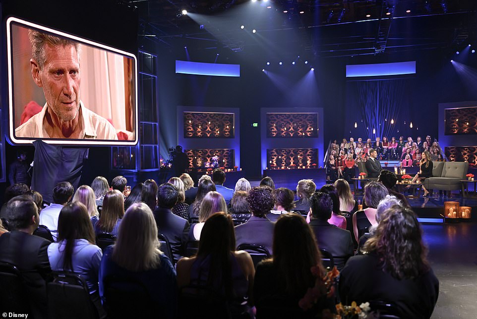 A studio audience in Los Angeles watched the finale on screen with interviews on a stage