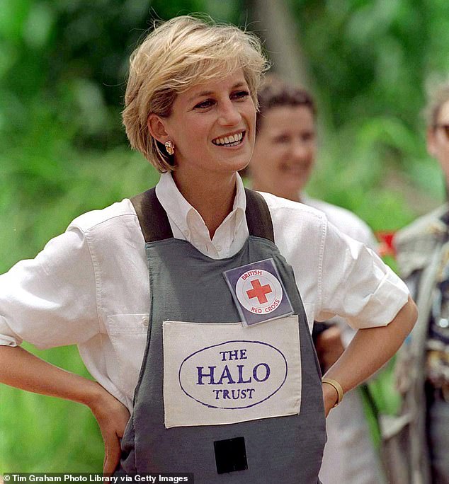 Prinzessin Diana in Angola.  Insider des Halo Trust hielten es für „eine Schande“, dass die Netflix-Chefs beschlossen, sie nicht einzubeziehen, da die Serie die Wohltätigkeitsorganisation dem weltweiten Publikum von The Crown mit 73 Millionen Zuschauern hätte bekannt machen können