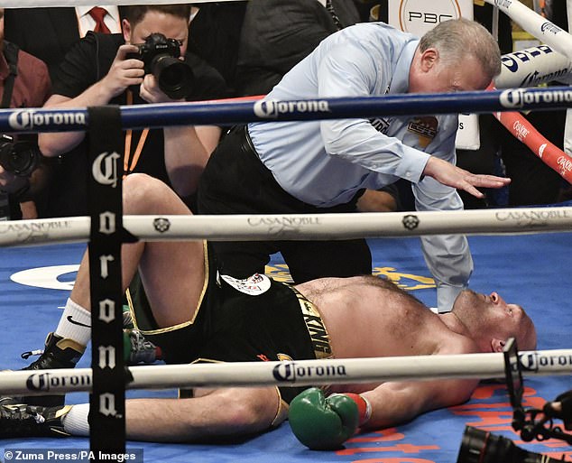 But Reiss had seen enough in Fury to suggest he was not unconscious and potentially able to continue in the fight