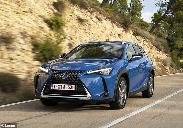 The Lexus UX is the only fully-electric model to make it into the countdown, losing almost £6,500 of its second-hand value since May