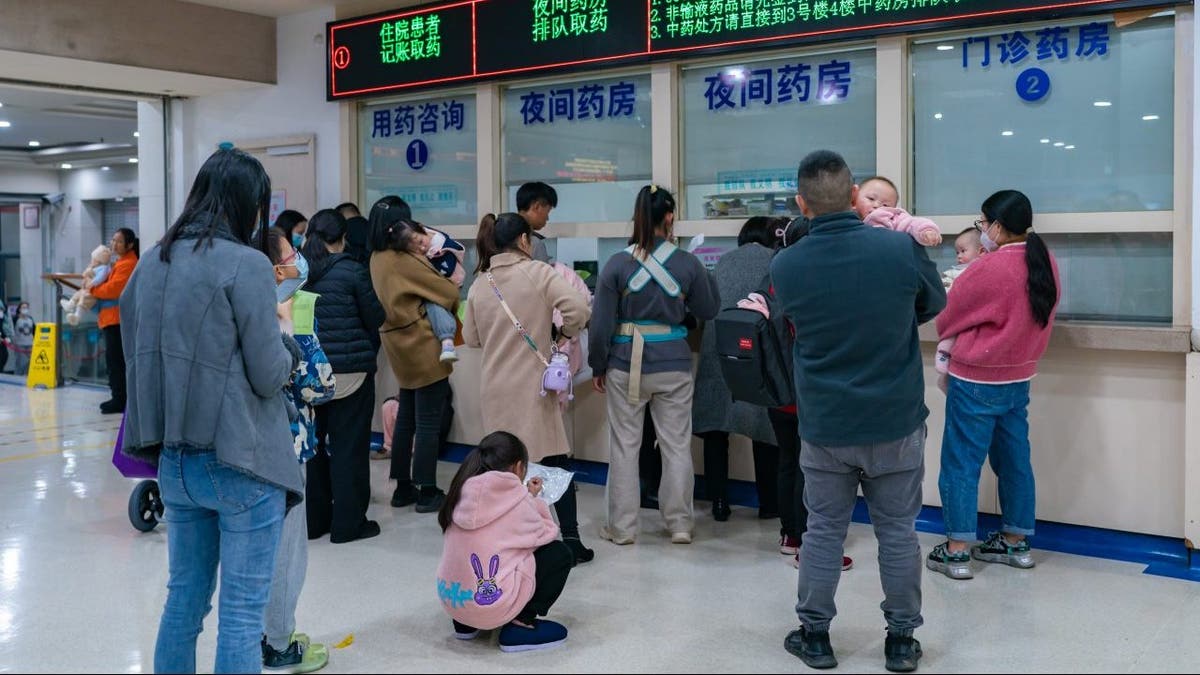 Krankheit im Krankenhaus Chongqing, China