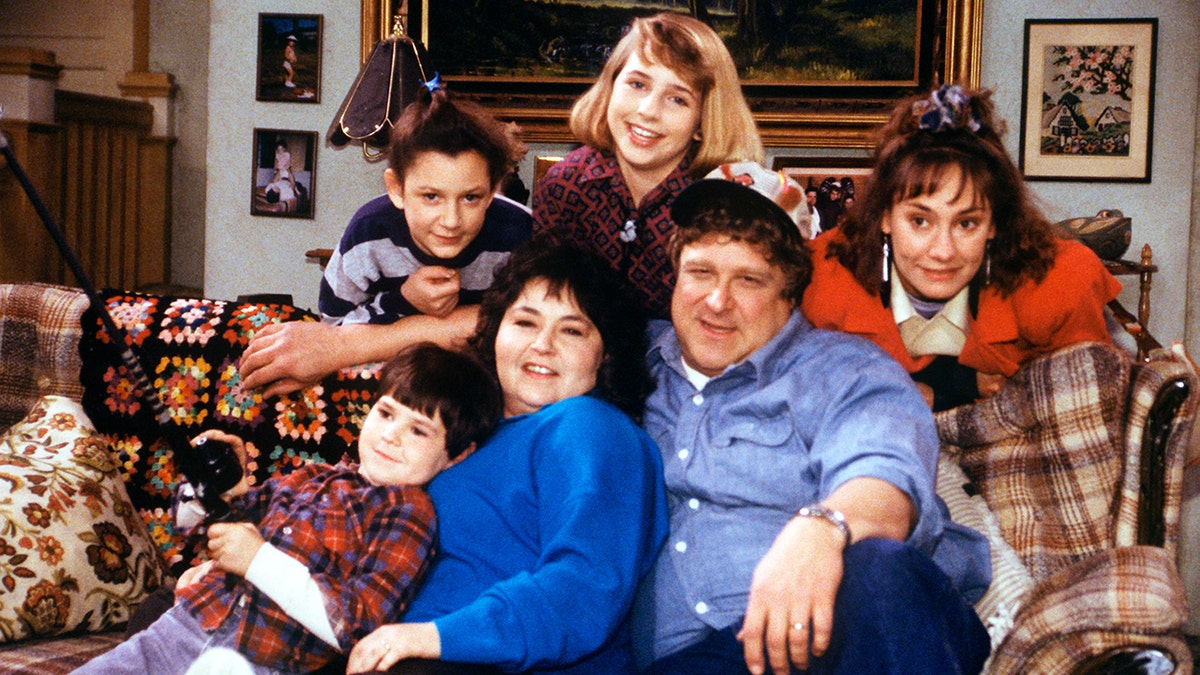 Die Besetzung "Roseanne" im Jahr 1988