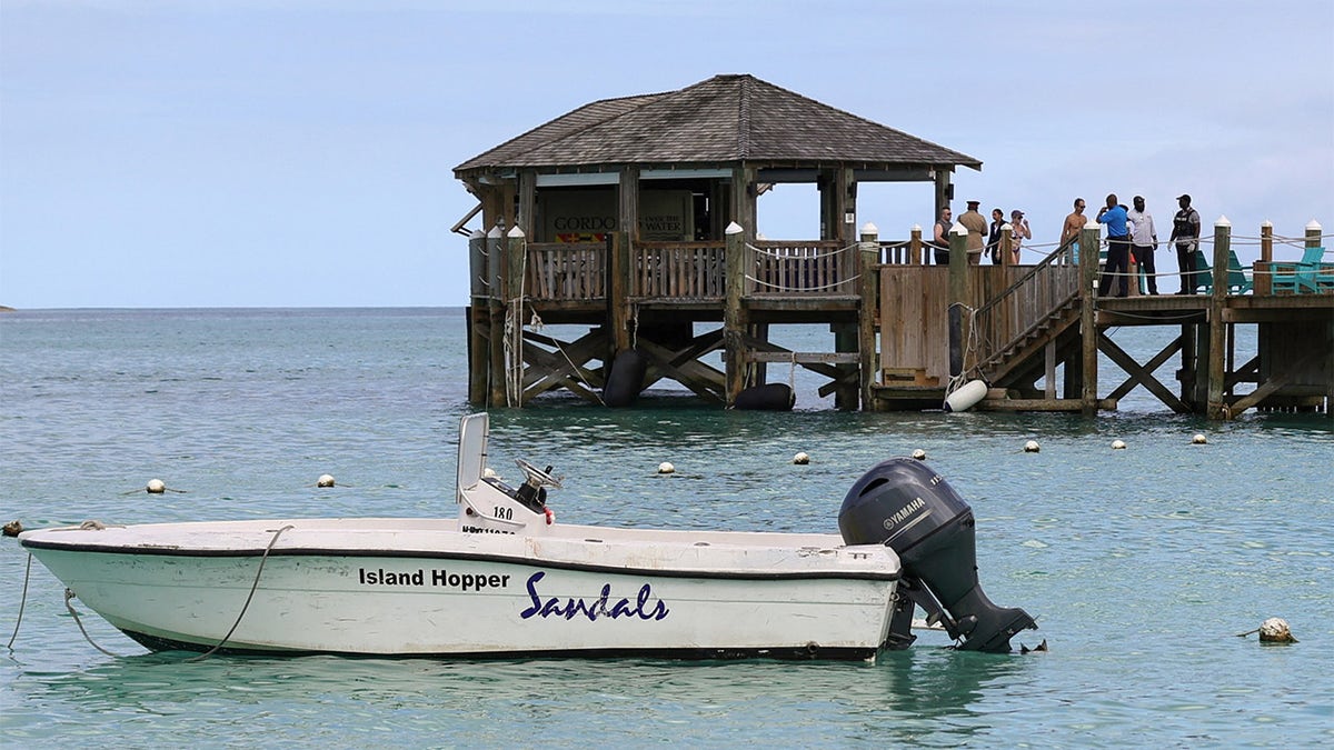 Hai-Angriff in Nassau, Bahamas