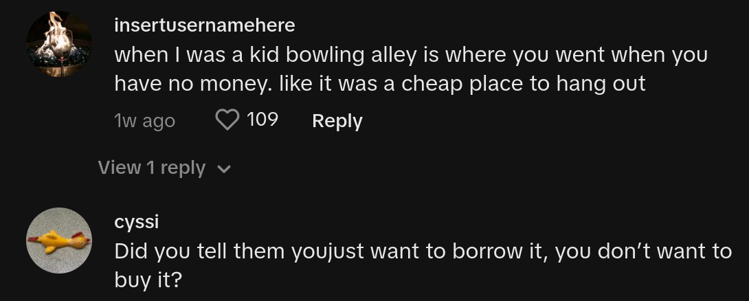 Bowlingbahn-Inflation