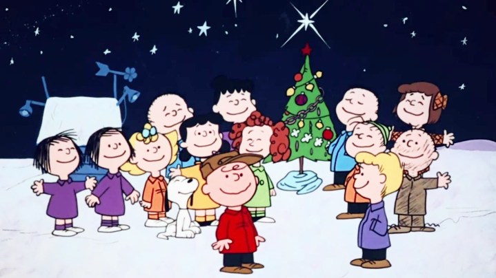 Die Besetzung von A Charlie Brown Christmas.