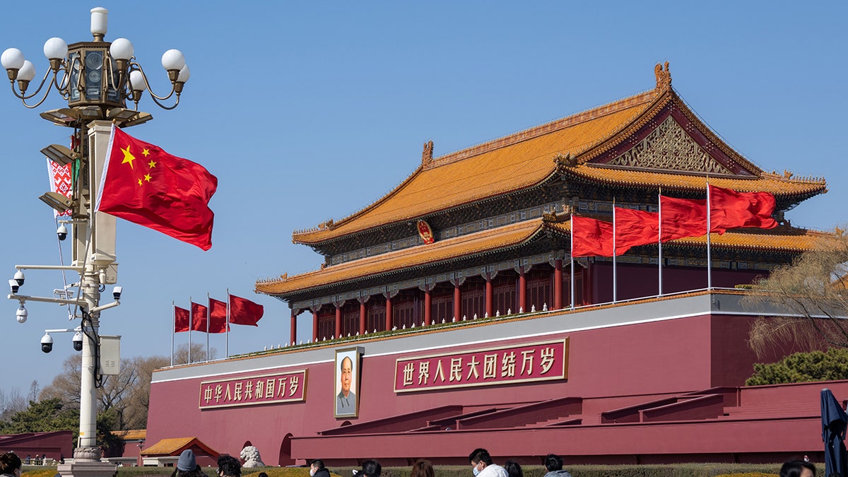Chinesische Flagge, Gebäude
