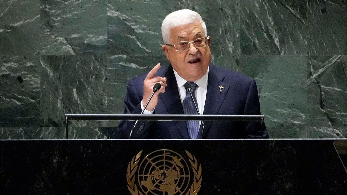 Mahmoud Abbas bei der Generalversammlung der Vereinten Nationen