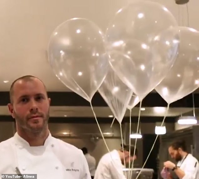 Echte Bonbonballons wurden 2014 vom Restaurant Alinea erfunden