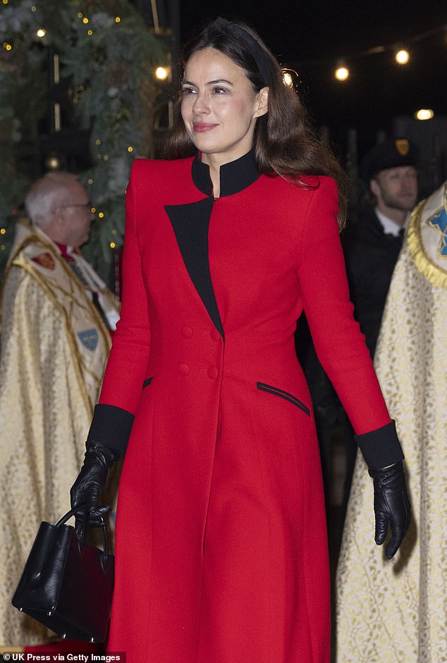 Sophie proved she was a glam royal in the ensemble