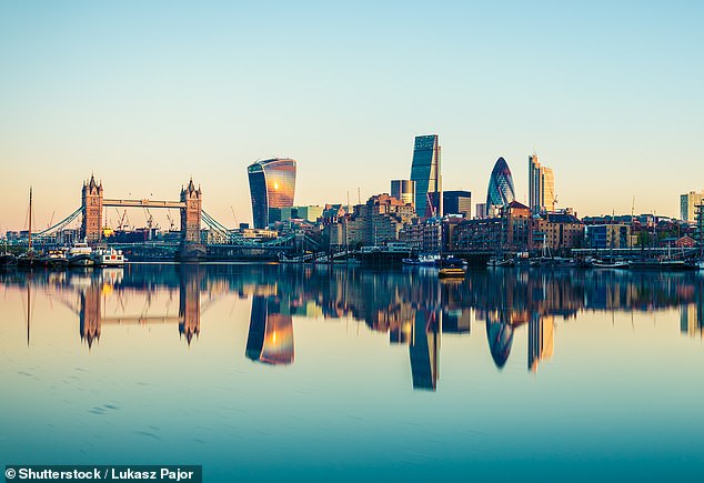 London ist die bestplatzierte britische Stadt, weit vor Edinburgh, das auf Platz 62 liegt