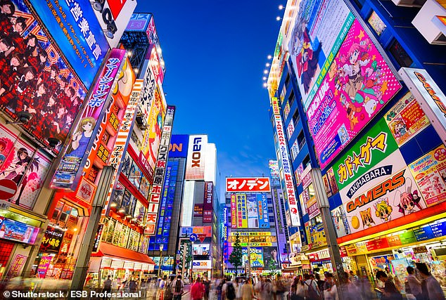 Die japanische Hauptstadt Tokio ist dank verbesserter Entwicklungen in der Tourismusinfrastruktur erstmals in den Top Ten