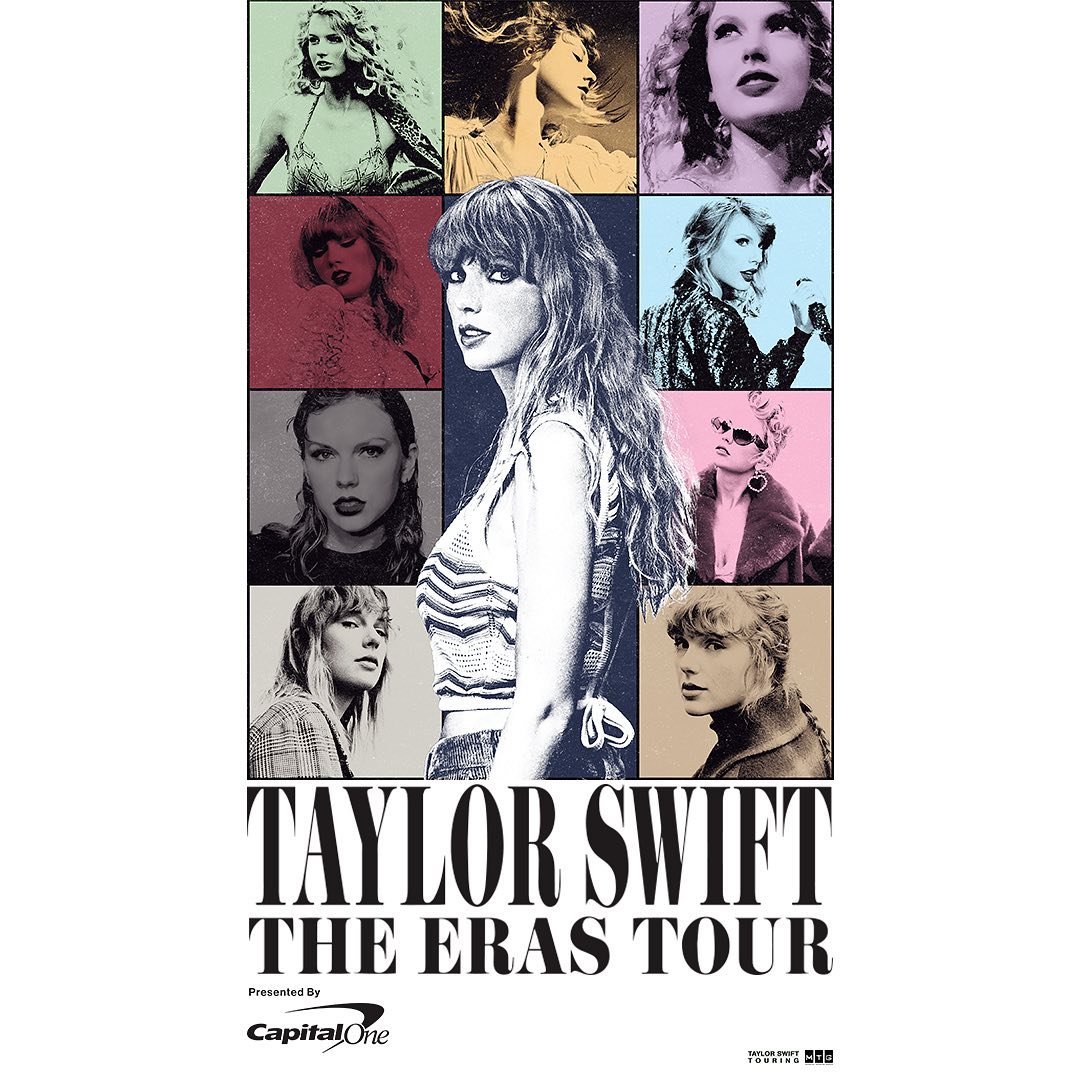 Plakat der Taylor Swift Eras Tour
