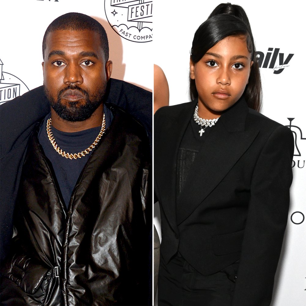 Kanye Wests Tochter North hat einen überraschenden Auftritt bei seiner Veranstaltung, um ihre neue Liedstrophe vorzustellen