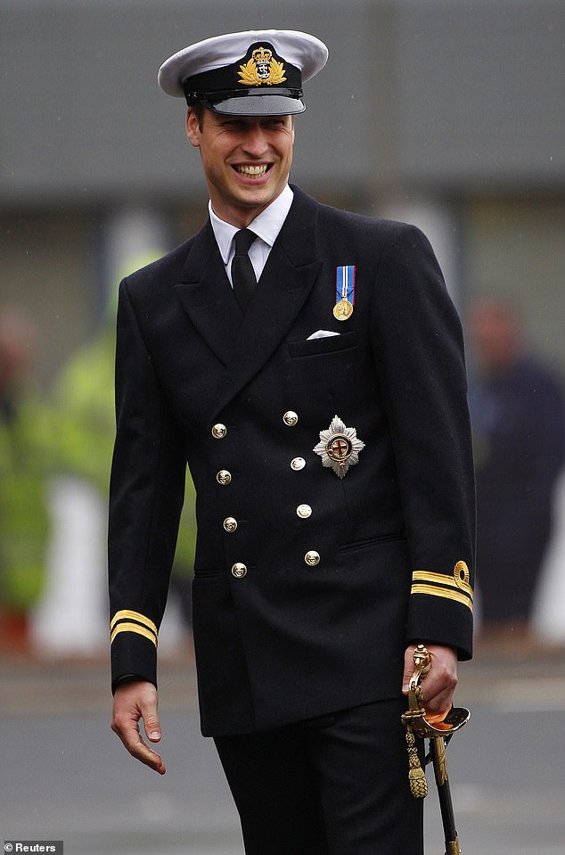 The Prince of Wales was last seen in hia naval uniform in 2010 when he attended a presentation ceremony to sailors at HM Naval Base in Clyde
