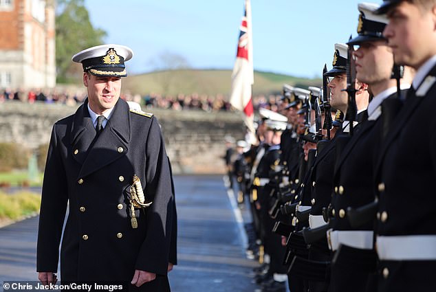 He is also set to meet with staff and cadets on the historic Quarter Deck. The cadets have undergone 29 weeks of intensive training, which sees them train from civilians into junior naval officers