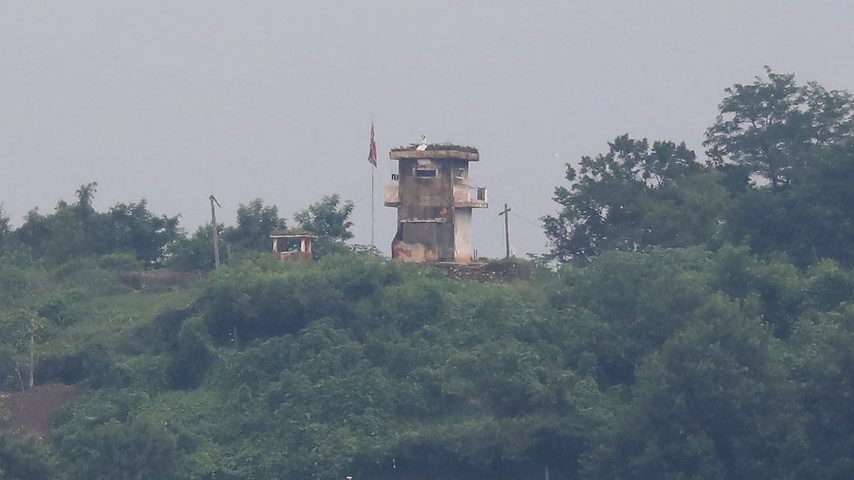 Nordkoreanischer Wachposten