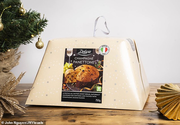 Lidl Deluxe Champagner Panettone, £8,99
