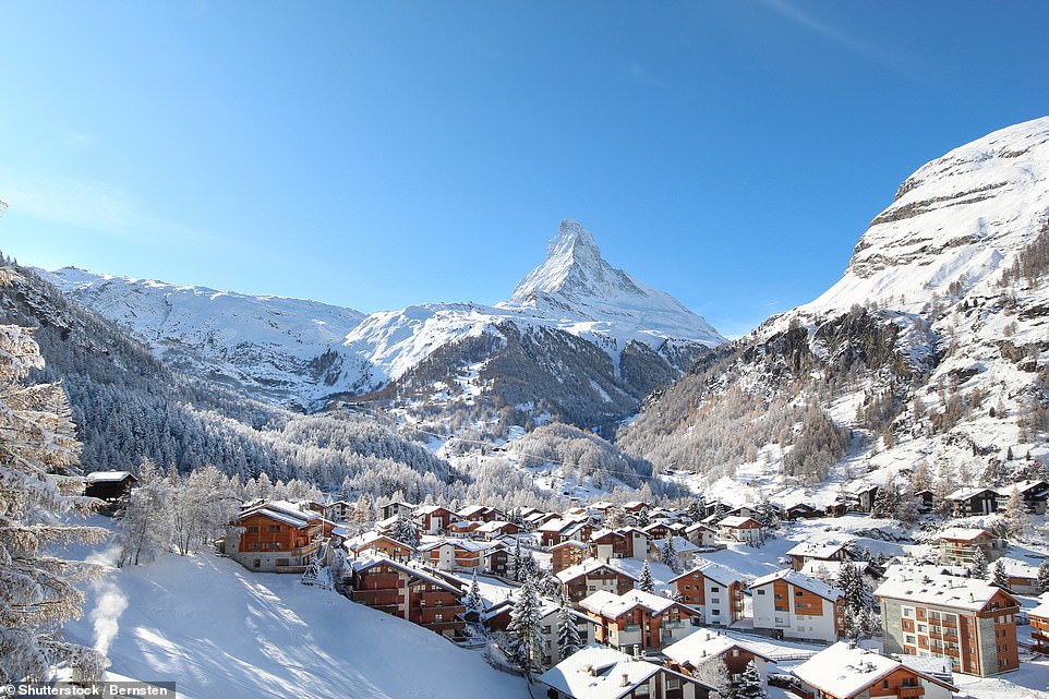 Der teuerste Urlaubsort für eine Person ist laut der Studie Zermatt in der Schweiz (siehe Abbildung oben).