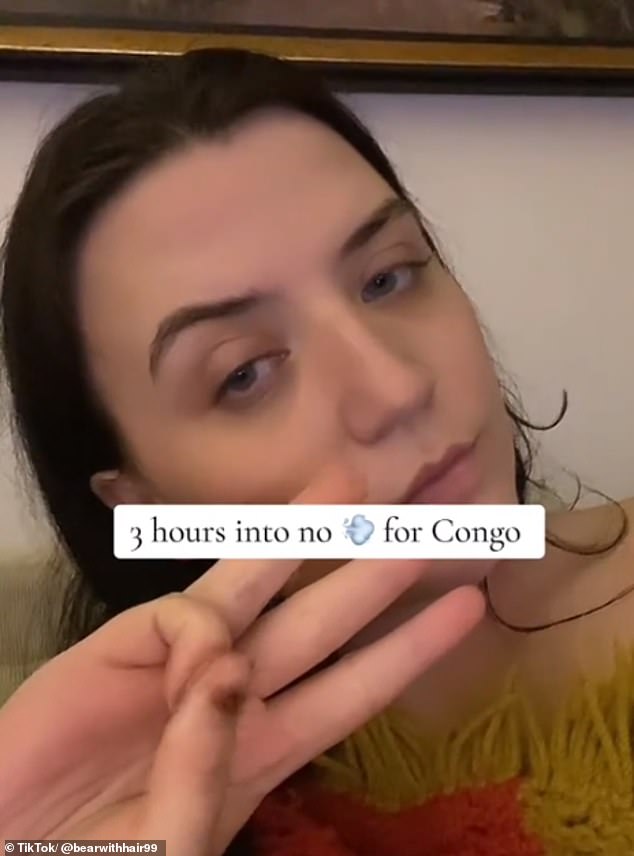 Eine Content-Erstellerin hat ihren Weg, mit dem Dampfen aufzuhören, „für den Kongo“ auf TikTok stundenweise verfolgt