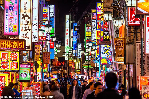 Japan (oben), Thailand und Singapur komplettierten die fünf beliebtesten Urlaubsziele für Australier im Ausland