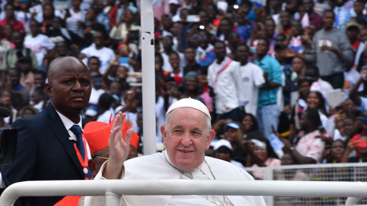 Papst Franziskus in der Demokratischen Republik Kongo
