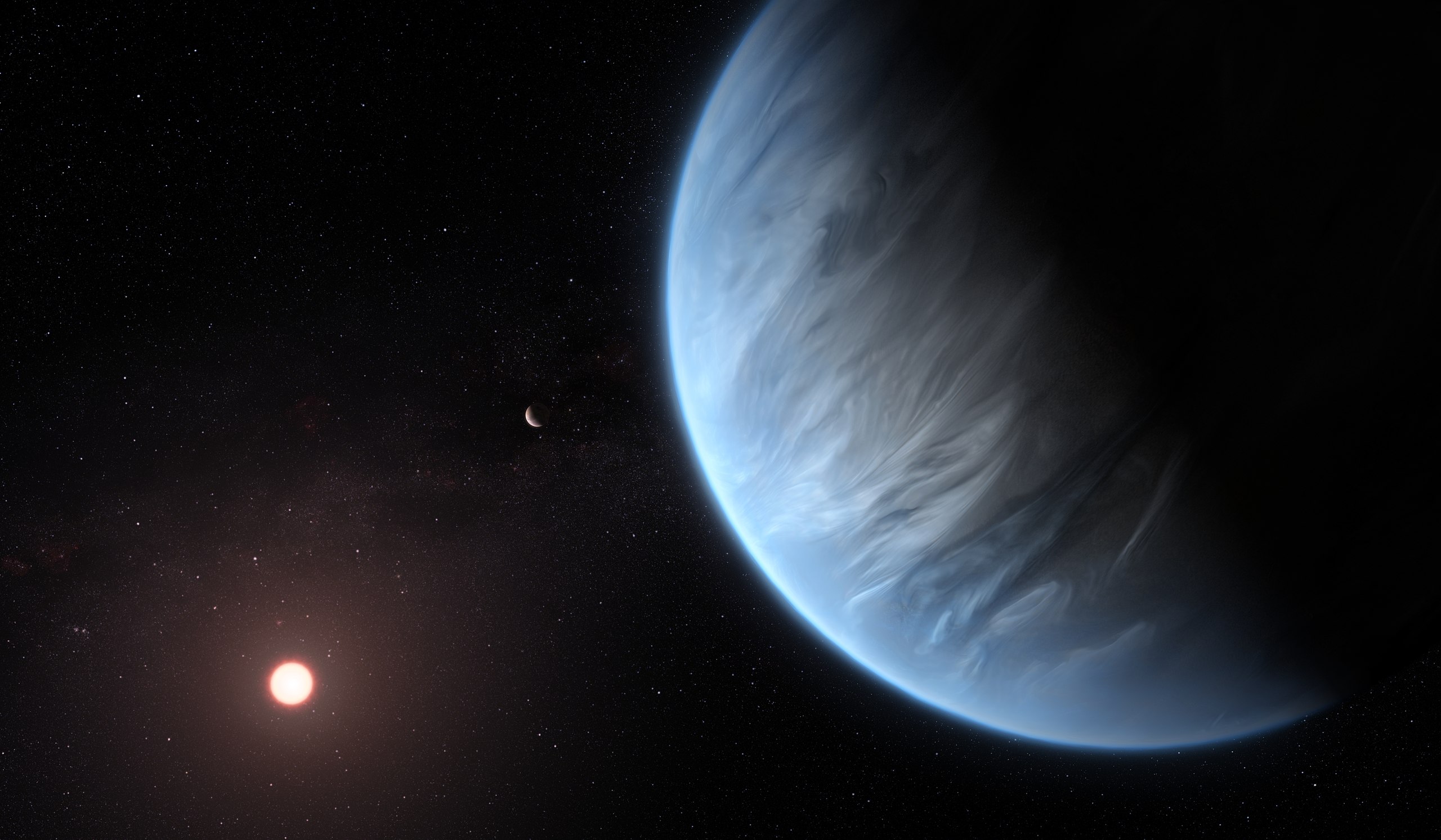 Erdähnlicher Exoplanet