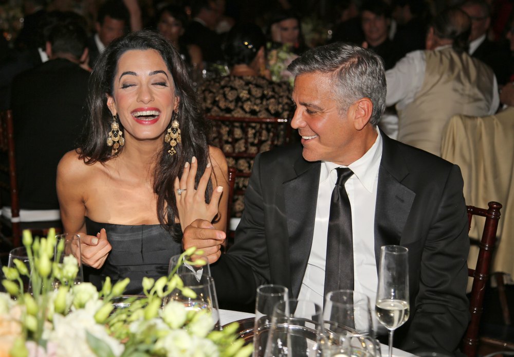 George Clooney glaubt immer noch, dass Ehefrau Amal Clooney nicht in seiner Liga ist