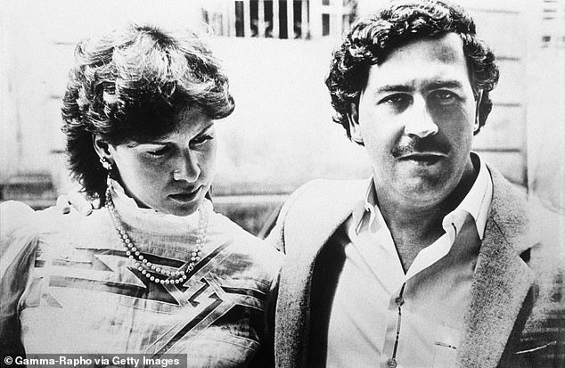 Pablo Escobar und seine Frau Maria Victoria im Jahr 1983 in Kolumbien