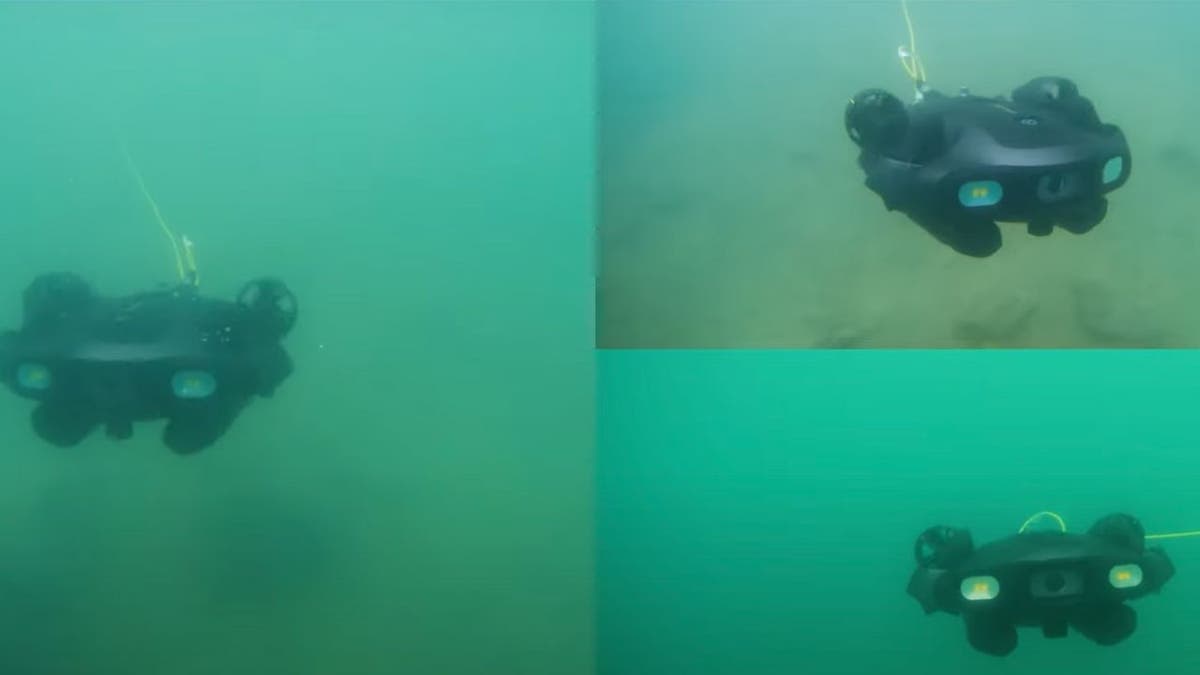 Tauchen Sie mit dieser hochmodernen Unterwasserdrohne ins Meer