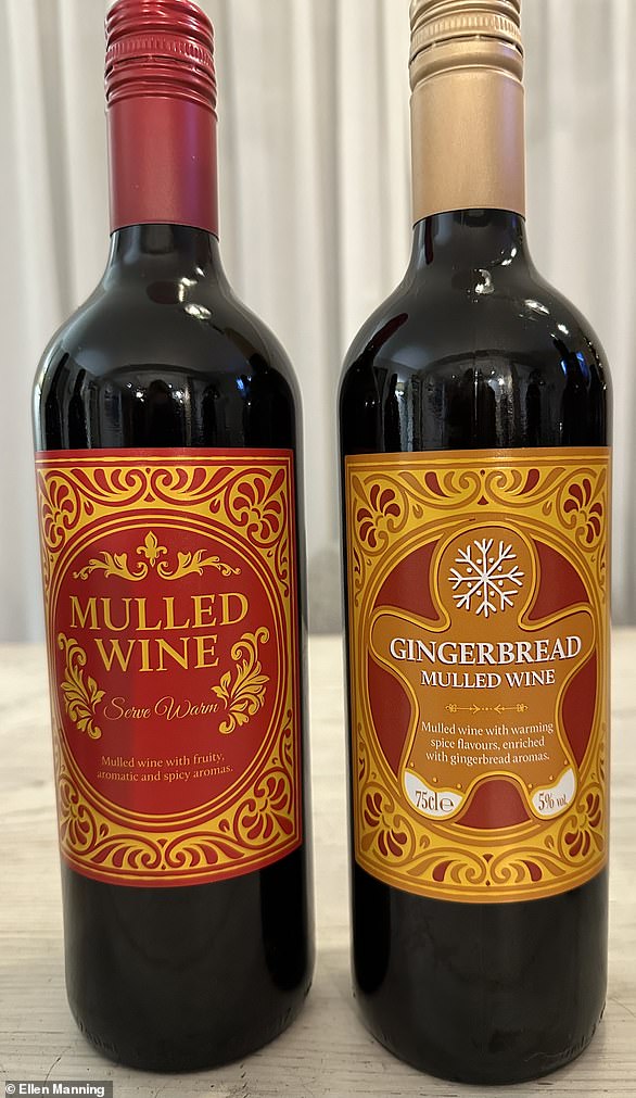 We chose Aldi for the best budget mulled wine, even though it tasted a bit thin