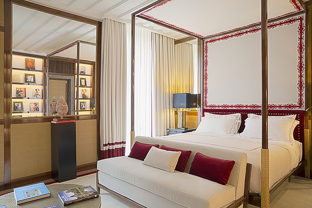 Himmlisch: Kate übernachtet im Portrait Milano Hotel (im Bild), das im Zentrum des Mailänder Modeviertels liegt