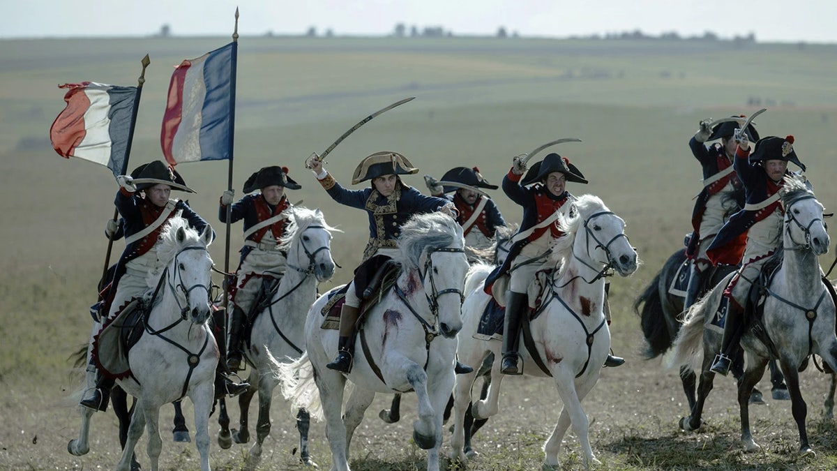 Eine Kampfszene aus dem Film Napoleon