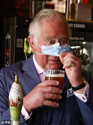 A photograph of King Charles sipping a pint at the Prince of Wales pub in Clapham Old Town sent royal fans into a frenzy