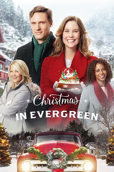 Movie poster for Christmas in Evergreen