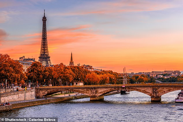 Paris (pictured) is the perfect location for Libra to enjoy 'splendor, culture and history'