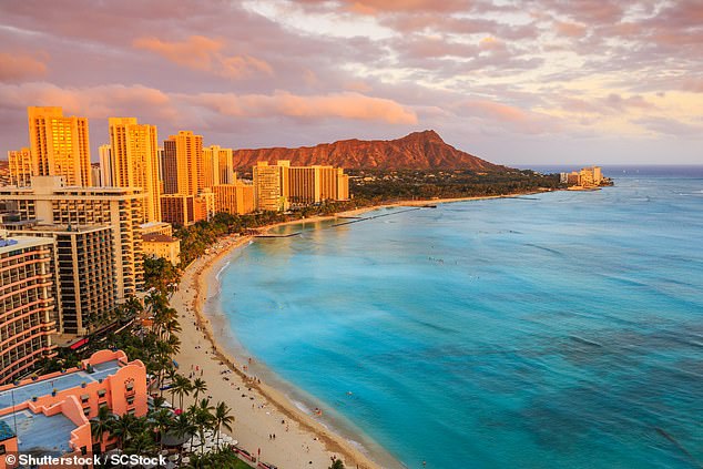 The dreamy and romantic sign should relax on the white beaches of Honolulu (pictured), according to the astrologer
