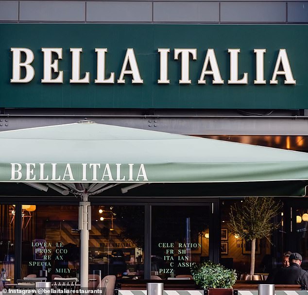 Ein festliches Fest?  Bella Italia verspricht Kindern im Alter von zwei bis elf Jahren drei Gänge – wenn ein Erwachsener eine Mahlzeit kauft;  nur Montag bis Donnerstag verfügbar