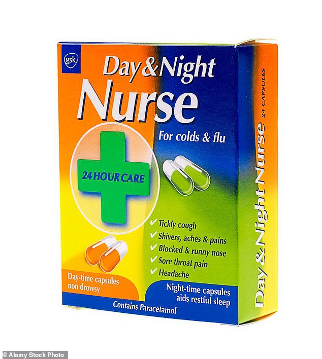 Day & Night Nurse for colds & flu
