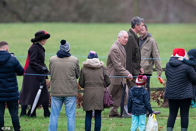 The royals will spend Christmas day and New Year at Sandringham House, with the Queen's children joining the family for Christmas Day