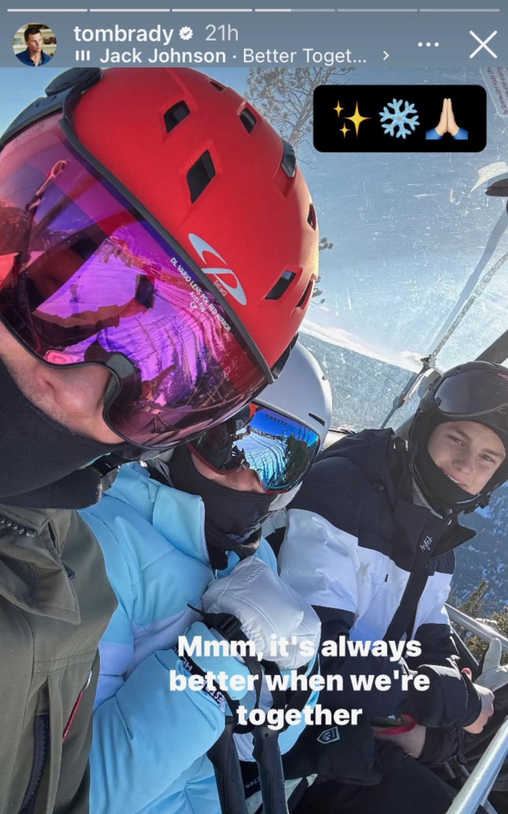 Tom Brady teilt süße Schnappschüsse von einem Urlaubs-Skiausflug mit Kindern