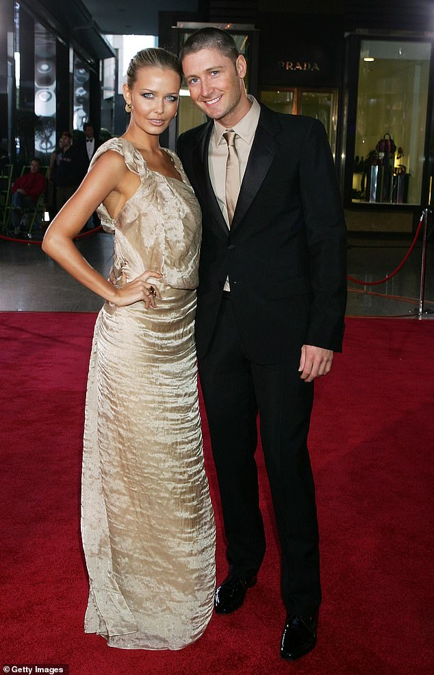 Lara and Michael began dating in 2007, after meeting on the set of Channel Nine's now-defunct reality TV show Torvill and Dean's Dancing on Ice. (Pictured in 2008)