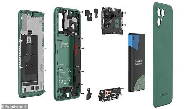 Devices like the Fairphone 4 use a modular design to make phones cheaper and easier to repair and expand their lifespan for a more sustainable device