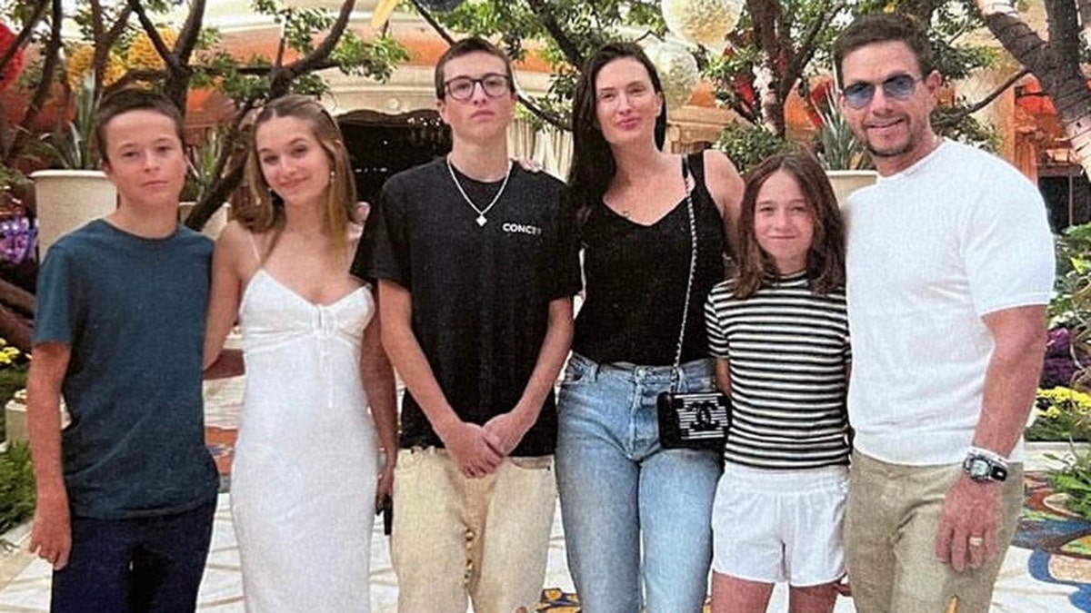 Mark Wahlberg mit seiner Familie